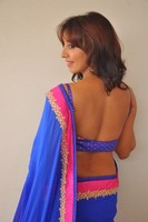 Sanjana Spicy Saree Photos